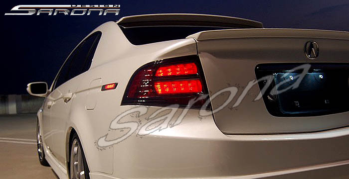 Custom Acura TL Trunk Wing  Sedan (2004 - 2008) - $299.00 (Manufacturer Sarona, Part #AC-045-TW)